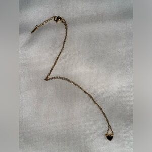 B. Collective Gold Heart Pendant Necklace (Boutique) | SAMPLE SALE